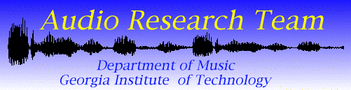 Georgia Tech Audio Research Team Logo Georgia Tech Audio Research Team Logo