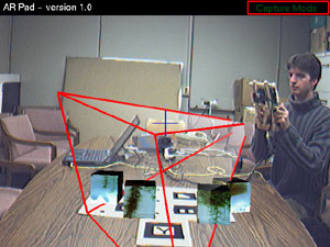 Screenshot from AR Pad Unit Screenshot from AR Pad Unit